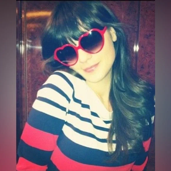 RARE Shoshanna Red/Navy Striped Caroline Sweater L - Picture 2 of 7